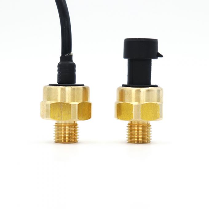 ความต้านทานการกัดกร่อน 4.5VDC ตัวส่งสัญญาณแรงดันเซรามิกทองเหลืองที่อยู่อาศัย 2
